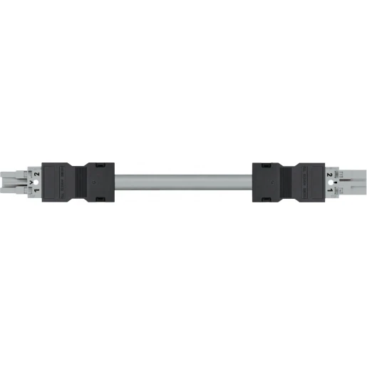 Wago SERIE 771 Patchkabel gebouwinstallatie 2p Contrastekker (female) Stekker 1000mm