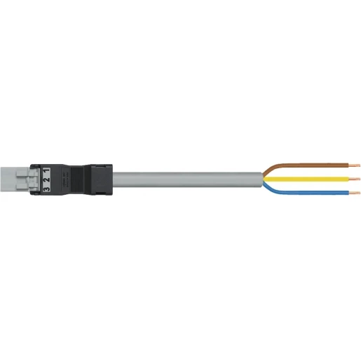 Wago SERIE 891 Patchkabel gebouwinstallatie 3p Stekker Vrij kabeluiteinde 7000mm