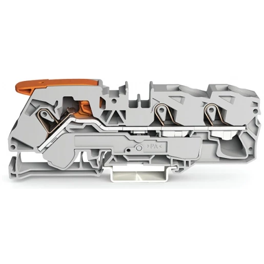 Wago SERIES 2116 Verbindingsrijgklem 2,5-16mm² eendr. 0,5-16mm² meerdr. Grijs