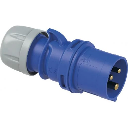 Bizline Rechte steker CEE 32A 2P+T 200/250V IP44