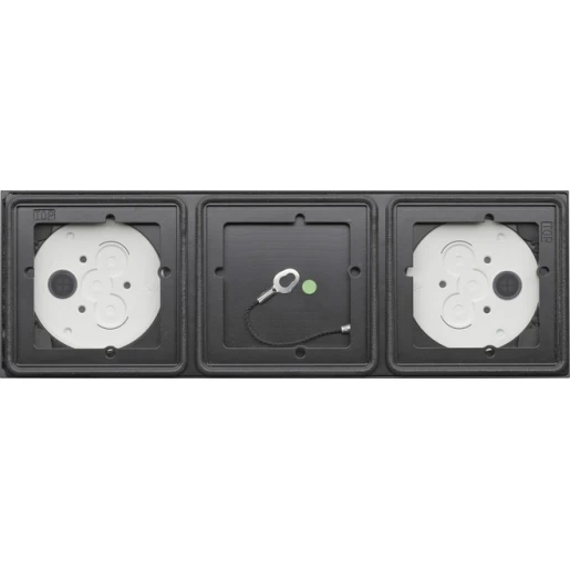 Gira OB-beh. 3-v System 106 antraciet