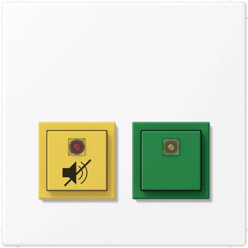 Jung LS range miva dienstkamerunit mat 70x70mm wit IP20 NRSLS0834DZEWWM