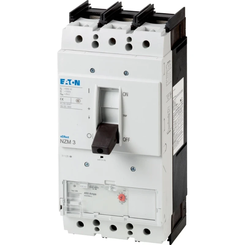 Eaton NZM3 50kA 3P 450A UL/IEC