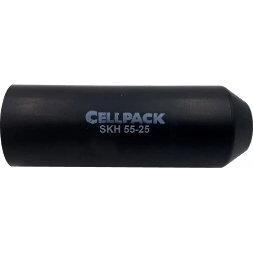 Cellpack Krimpkap met thermoplastische lijm-skh/55-25/zwart