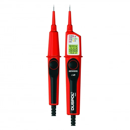 Benning Duspol Digitale multimeter 1 - 1000V CAT IV 2-polig 44050263