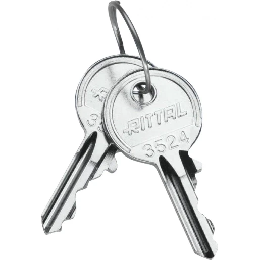 Rittal SZ Veiligheidsleutel 3524E Dubbelbaard (DIN) 2532000