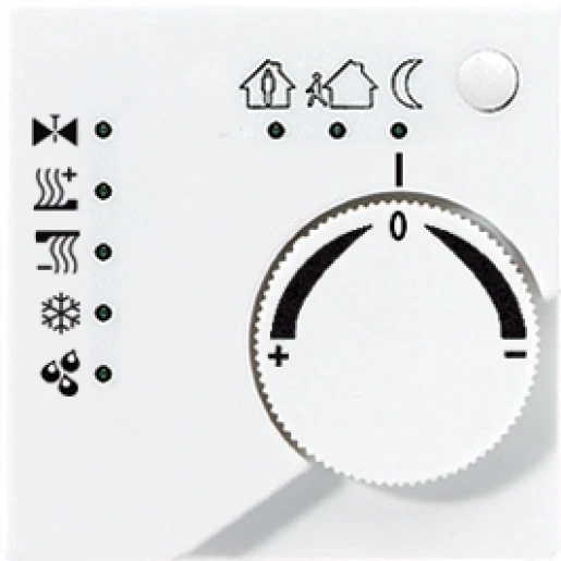 Jung KNX ruimtetherm. A/AS alpinwit