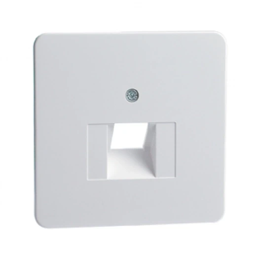 Peha Standaard centraalplaat UAE/IAE 1 connector Zonder label wit 00506411