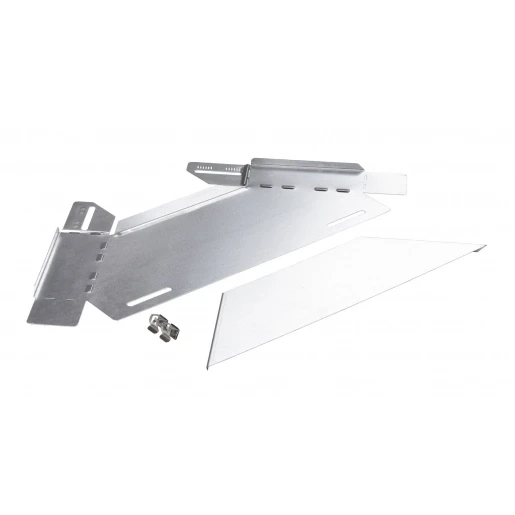 Stago KG281 kabelgoot T-stuk verticaal vallend dwars 200x60mm sdz wit RAL 1013 CSU36242012