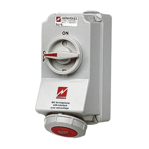 Mennekes Wandcontactdoos32A7P 6H400V IP67 DUO