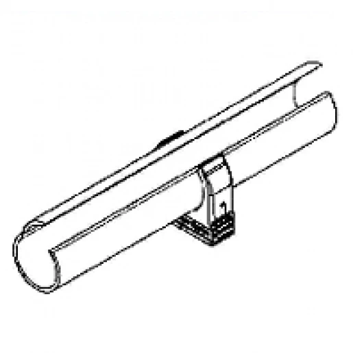 OBO Buiskanaal Quick-Pipe-Set sluitbaar 50m+156 zadels M16 PVC lichtg