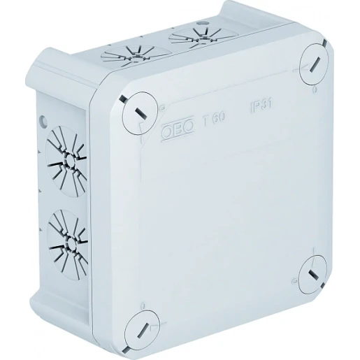 OBO Kabeldoos trekontlastinginvoer ø 7-20mm 6mm2 500v ip30 114x114x57 p