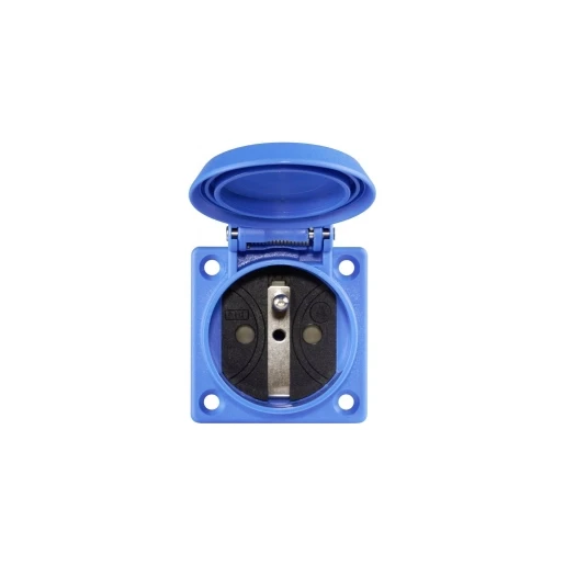 ABL Home Line kinder machinecontactdoos 50x50mm 50 x 50 mm 250V 16A IP54 blauw 1662-052