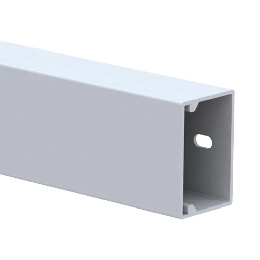 GGK FB/LFG kabelkanaal 2000x40x25mm PVC Bodemperforatie met deksel RAL 9010 11028G