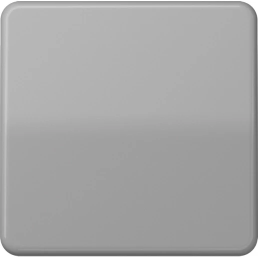 Jung CD range stuurafdekking standaard cd500 enkelvoudig Glanzend grijs RAL 7038 CD1700GR