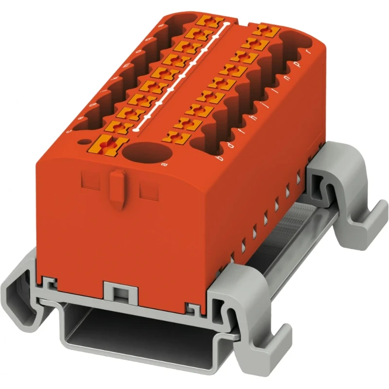 Phoenix Contact PTFIX Verbindingsrijgklem 0,14-4mm² eendr. 0,14-2,5mm² meerdr. Rood