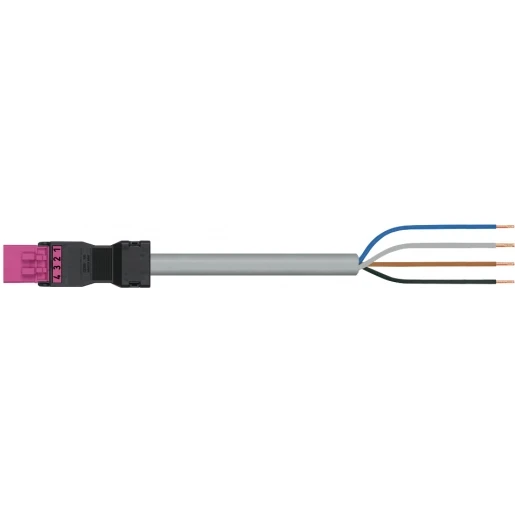 Wago SERIE 891 Patchkabel gebouwinstallatie 4p Stekker Vrij kabeluiteinde 7000mm