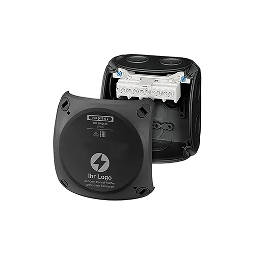 Hensel MB Kabeldoos IP66 BM2 1,5-4mm² 5 polig M20/25 membranen Zwart
