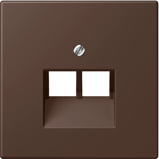 Jung LS range Afdekking centraalplaat LC32130 UAE/IAE 2 connectoren Zonder label LC969-2UA239