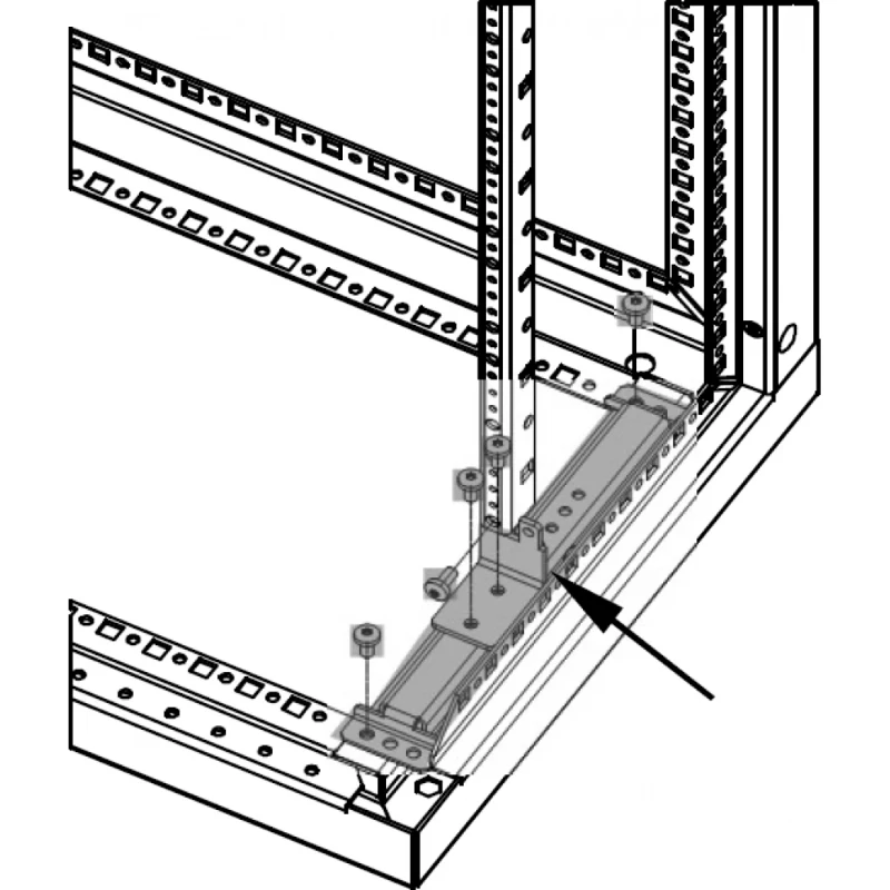 Eaton Diepteprofiel voor EP frame in XVTL kast met D=300mm