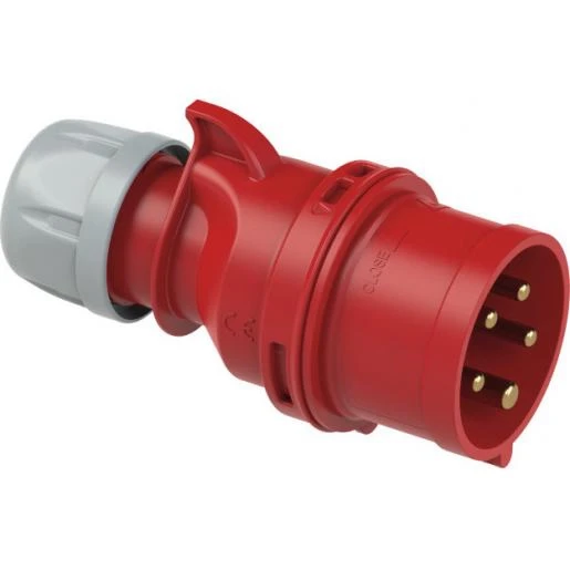 Bizline Rechte steker CEE 16A 3P+N+T 380/415V IP44