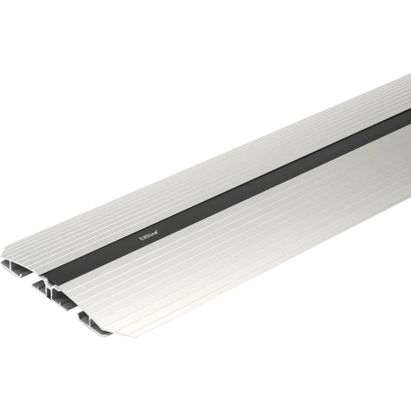 OCS vloerleidingkanaal dubbelzijdig 2 kanalen 800x156mm aluminium Aluminium 79.75.002