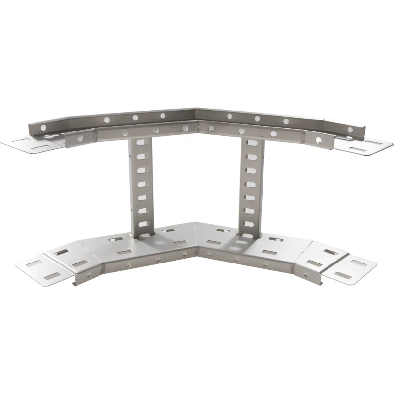 Gouda Holland stijgstuk 90âlladder 90° 200x100mm Aluminium aluminium 71422235