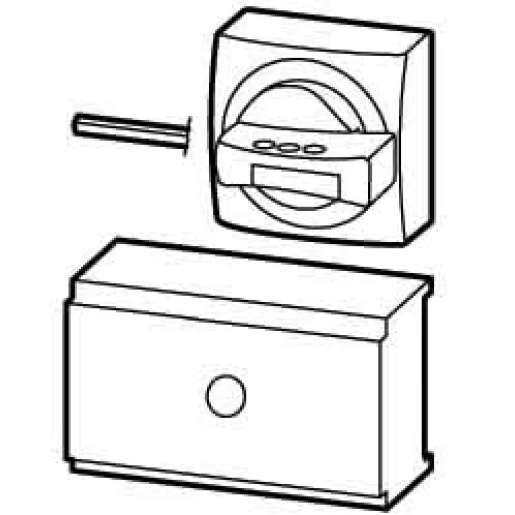 Eaton Hoofdschakelaarbouwset nzm1 rood/geel