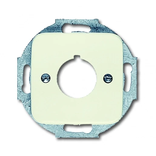ABB Busch-Jaeger SI centraalplaat 22,5mm Bedieningselement 1 connector Zonder label wit 2CKA001724A0210