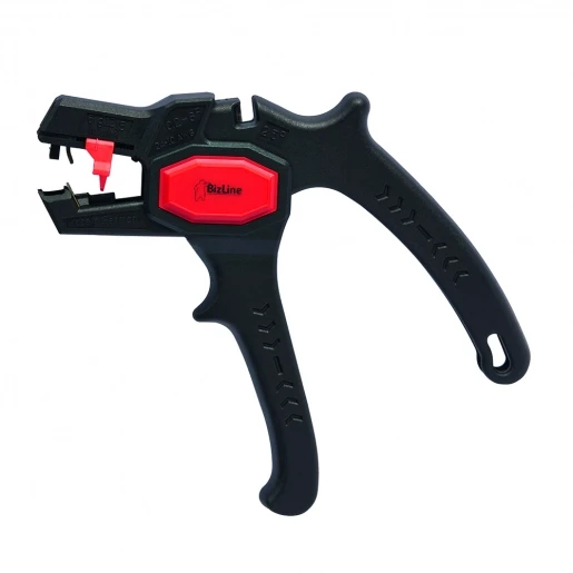 Bizline Automatisch striptangpistool flexibele kabels en draden 165mm 0.5 - 2.6mm Striplengte instelbaar BIZ 790017