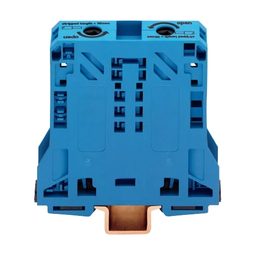 Wago Serie 285 Verbindingsrijgklem 10-50mm² eendr. 10-50mm² meerdr. Blauw