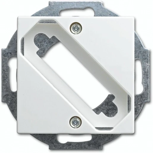 ABB Busch-Jaeger Balance Centraalplaat DB-25 connector SI-B D-subminiatuur Basiselement met centrale afdekplaat 1 connector Zonder label wit 2CKA001724A4339