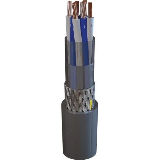 TKF MarineCom YOZc scheepscommunicatiekabel 8x0,5mm² Per twee