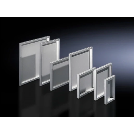 Rittal FT Deur kast/lessenaar Bedieningstableau H597mm B377mm D34mm Aluminium Natuurkleur