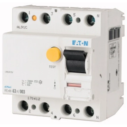 Eaton xEffect Aardlekschakelaar modulair 4p 25A 0.5A type A 170347