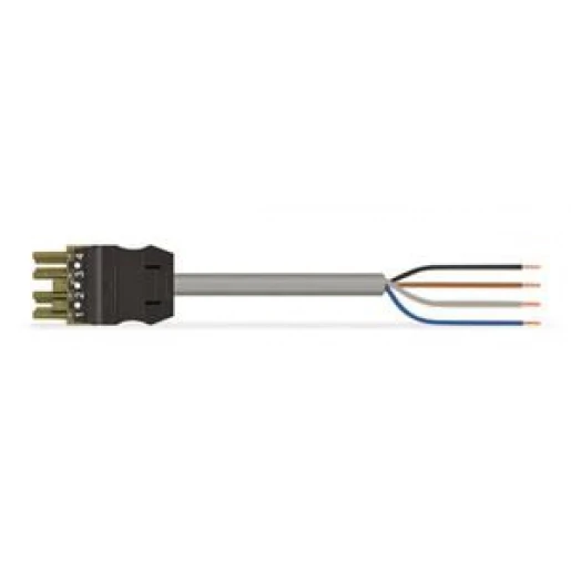 Wago Serie 771 Patchkabel gebouwinstallatie 4p Contrastekker (female) Vrij kabeluiteinde 1000mm
