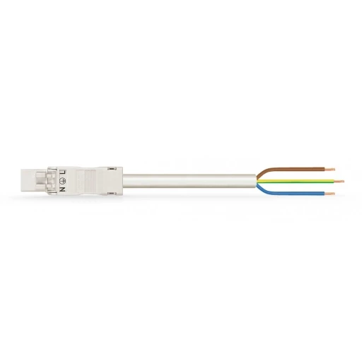 Wago Serie 891 Patchkabel gebouwinstallatie 3p Stekker Vrij kabeluiteinde 2000mm