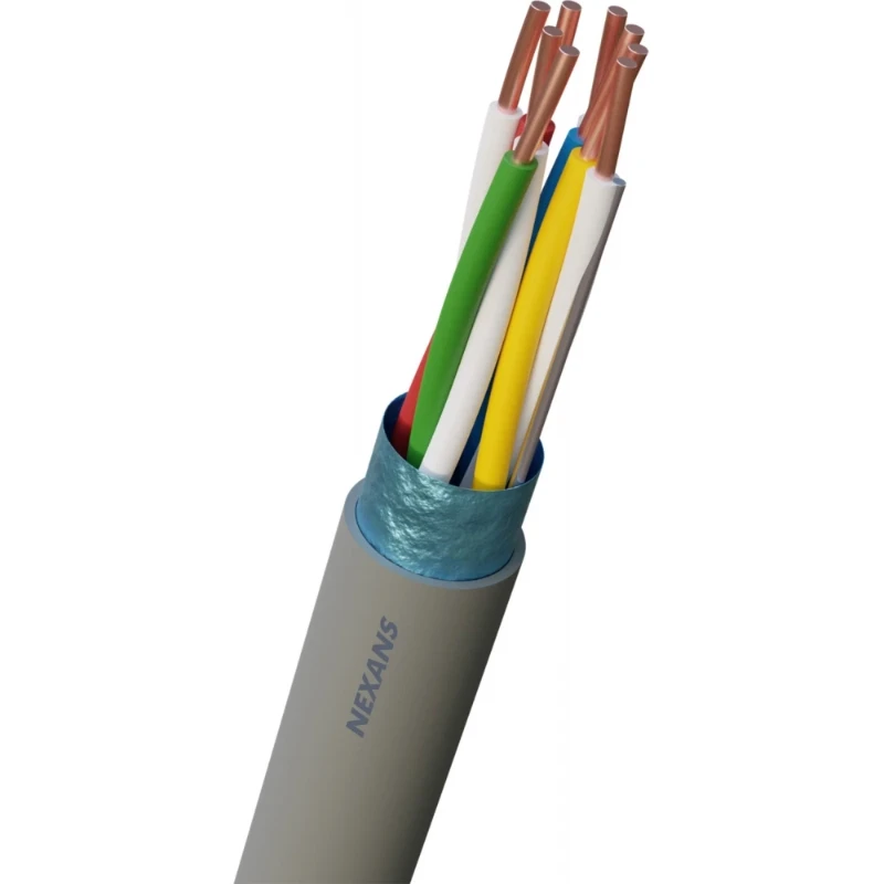 Nexans 2Y(ST)H CCA SIGNAALKABEL 8X2X0,8MM GRIJS MTR