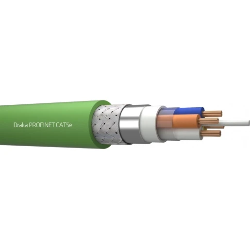 Draka ICS IE FC INST Cat.5e PVC gn 2x2x22/7 AWG