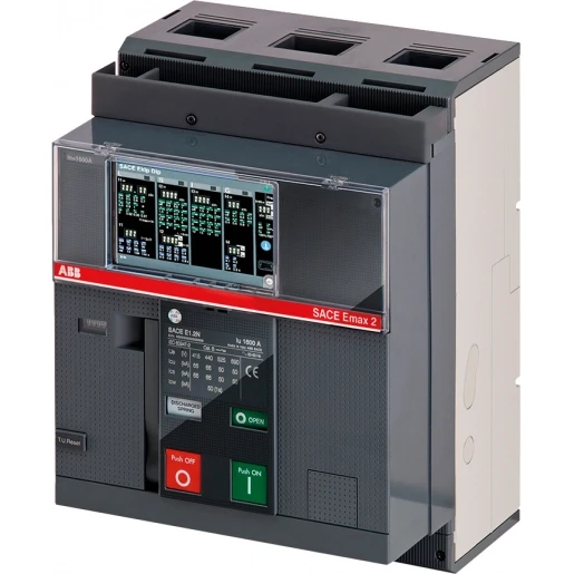 ABB EMAX2 E1.2B DIP LSI IN=630A VAST MET VOORAANSLUITING 3 POLIG