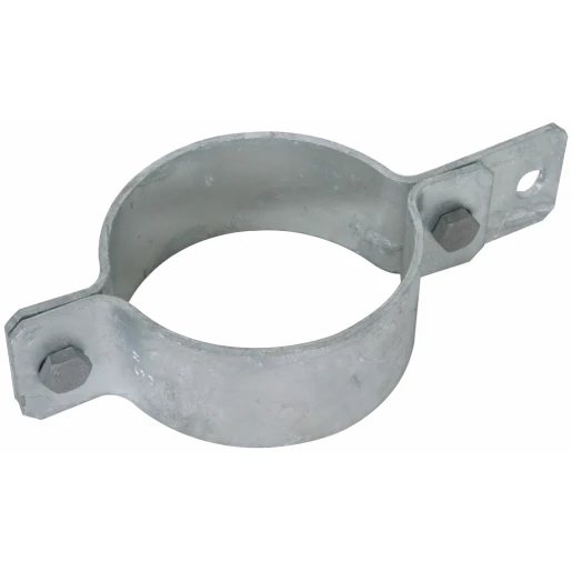 Dehn Earthing pipe clamp d 89mm with bore d 11mm st/tzn
