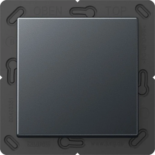 Jung A range Bluetooth laag energie wandzender 2-kanalen Antraciet BLEA590ANM