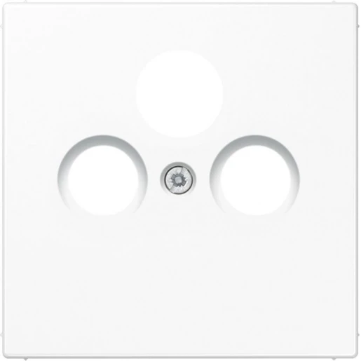 Jung LS range afdekking tv-aansluitdoos ls990 Satelliet 1 connector Zonder label zwart LS990SATSWM