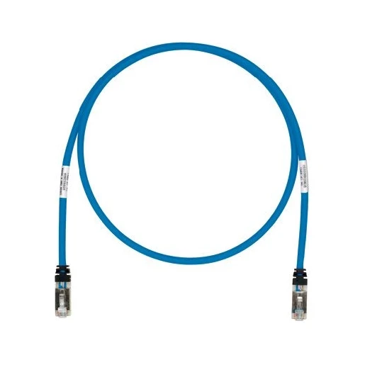 Panduit Koperen patchkabel S / FTP Cat6A (IEC) RJ45 8(8) 0.5M blauw STP6X0.5MBU
