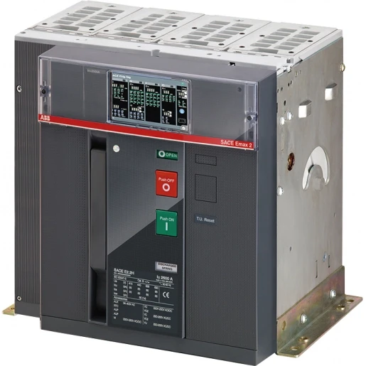 ABB Emax2 E2.2N Dip LSI In=2500A Vast met HR/VR aansluiting 4 polig
