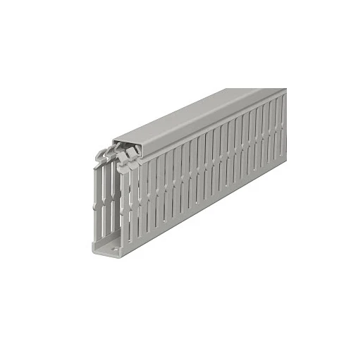OBO Bedradingskoker 75x25x2000mm PVC grijs RAL 7030 6178420