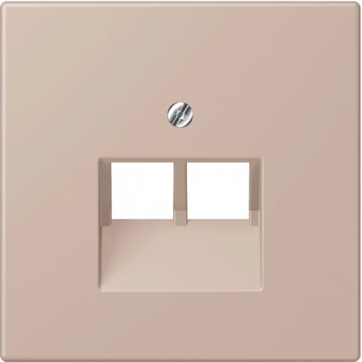 Jung LS range Afdekking centraalplaat LC32131 UAE/IAE 2 connectoren Zonder label LC969-2UA240