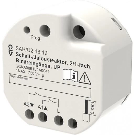 ABB Busch-Jaeger Schakel/Jaloezie 2voudig UP