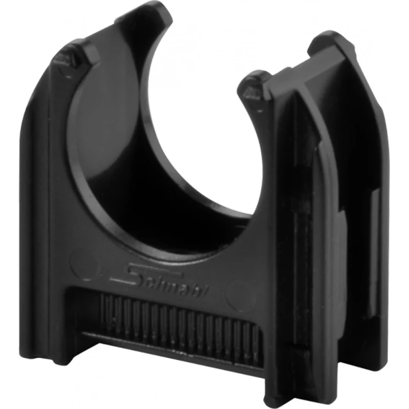 Schnabl Kunststof buisklem halogeenvrij diameter 1 1/2inch /38,5-40mm zwart