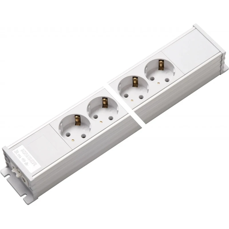 Martin Kaiser Contactdooscombinatie stekerbaar 6RA 16A IP20 1154/6-2/WS